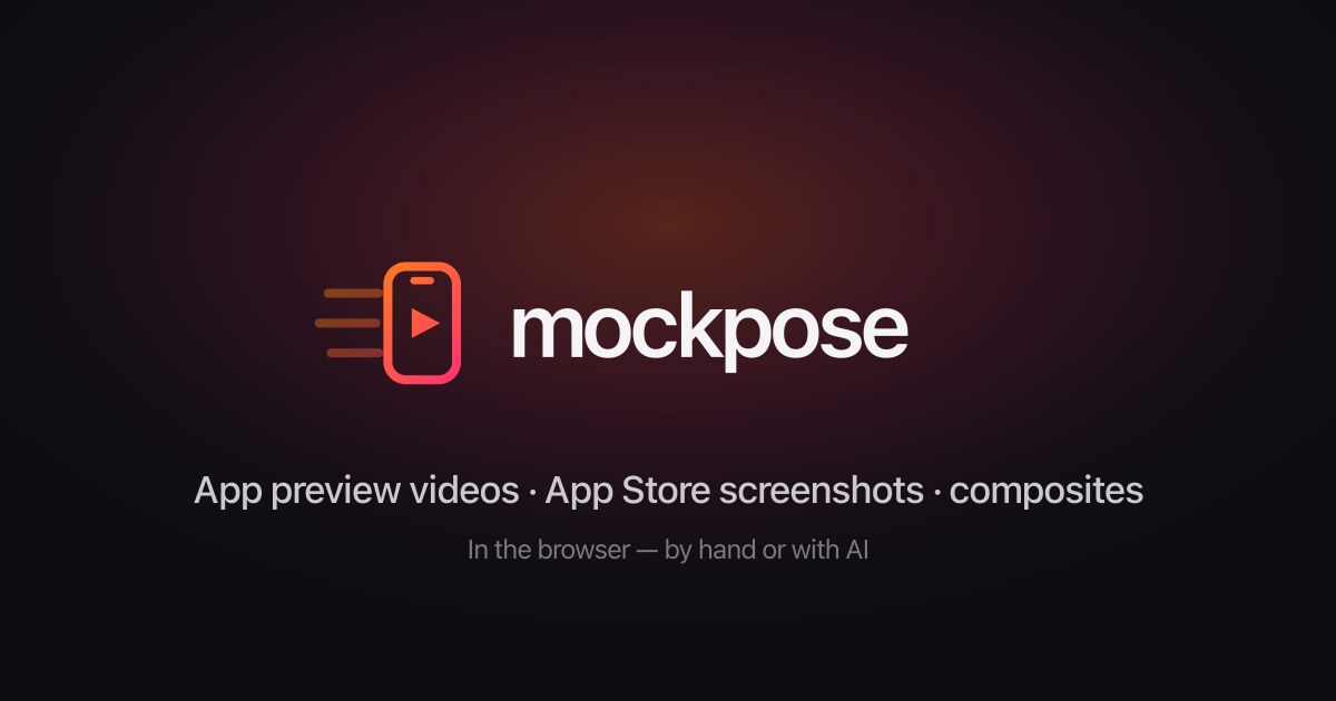 Mockpose — official preview image